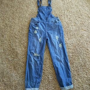 Forever 21 Denim Overalls